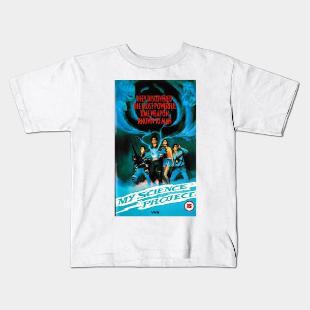 My Science Project Kids T-Shirt by VHS Retro T-Shirts